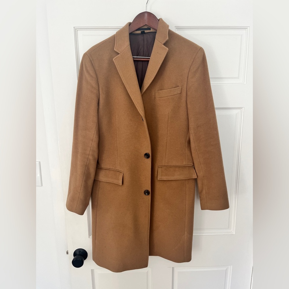 J. Crew Ludlow Camel Coat